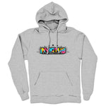 Invictus Pro Wrestling  Midweight Pullover Hoodie Heather Grey