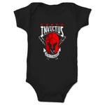 Invictus Pro Wrestling  Infant Onesie Black