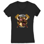 Invictus Pro Wrestling  Women's V-Neck Black