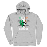 Irish Whip Podcast  Midweight Pullover Hoodie Heather Grey