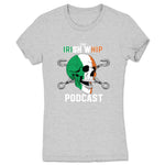 Irish Whip Podcast  Women's Tee Heather Grey