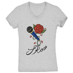 J-Rose  Women's V-Neck Heather Grey