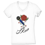 J-Rose  Women's V-Neck White