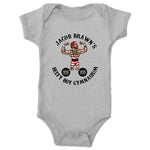 Jacob Brawn  Infant Onesie Heather Grey