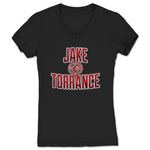 Jake Torrance  Women's V-Neck Black