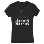 James Maxson  Women's Tee Black