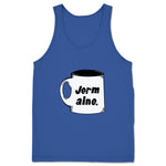 Jermaine  Unisex Tank Royal Blue