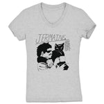 Jermaine  Women's V-Neck Heather Grey