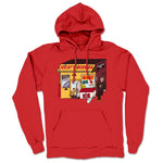 Jocay  Midweight Pullover Hoodie Red