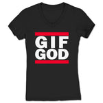 Jocay  Women's V-Neck Black