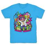 Joey Silver  Youth Tee Turquoise