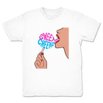 Joey Silver  Youth Tee White