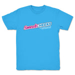 Joey Silver  Youth Tee Turquoise