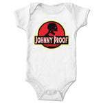 Johnny Proof  Infant Onesie White