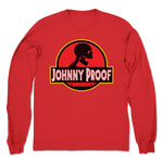 Johnny Proof  Unisex Long Sleeve Red