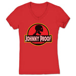 Johnny Proof  Women's V-Neck Red