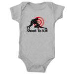 Jordan Blade  Infant Onesie Heather Grey