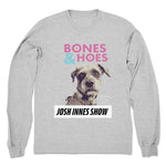 Josh Innes Show  Unisex Long Sleeve Heather Grey