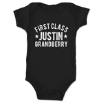 Justin Grandberry  Infant Onesie Black