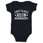 Justin Grandberry  Infant Onesie Navy