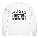 Justin Grandberry  Unisex Long Sleeve White