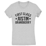 Justin Grandberry  Women's Tee Heather Grey