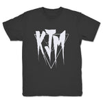KJ Mack  Youth Tee Dark Grey