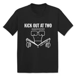 Kick Out at Two  Toddler Tee Black