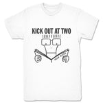 Kick Out at Two  Unisex Tee White