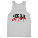 Kick Out at Two  Unisex Tank Heather Grey