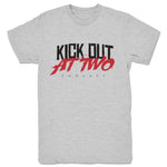 Kick Out at Two  Unisex Tee Heather Grey