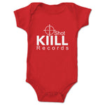 KiiLL Shot Records  Infant Onesie Red