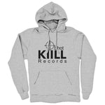 KiiLL Shot Records  Midweight Pullover Hoodie Heather Grey