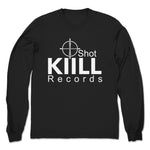 KiiLL Shot Records  Unisex Long Sleeve Black