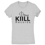 KiiLL Shot Records  Women's Tee Heather Grey