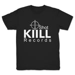 KiiLL Shot Records  Youth Tee Black