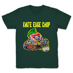 Knife Edge Chop  Youth Tee Forest Green