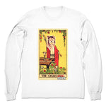 Kris Wolf  Unisex Long Sleeve White