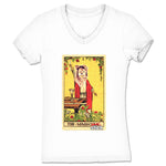 Kris Wolf  Women's V-Neck White