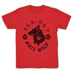 Kris Wolf  Youth Tee Red