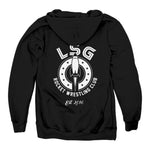 Leon St. Giovanni  Midweight Pullover Hoodie Black