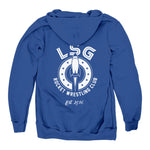 Leon St. Giovanni  Midweight Pullover Hoodie Royal Blue