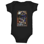 Leonard Literacy  Infant Onesie Black