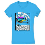 Leonard Literacy  Women's Tee Turquoise