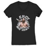 Leroy Patterson  Women's V-Neck Black