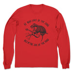 Local Oblivion  Unisex Long Sleeve Red