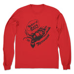 Local Oblivion  Unisex Long Sleeve Red