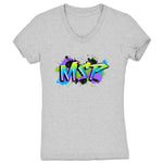 MSP  Women's V-Neck Heather Grey