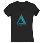 Marathon Man  Women's V-Neck Black