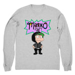 Marko Stunt  Unisex Long Sleeve Heather Grey